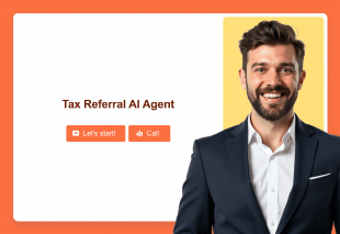 Tax Referral AI Agent Template Thumbnail