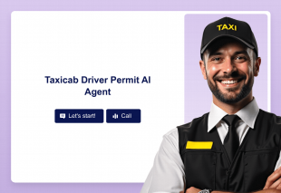 Taxicab Driver Permit AI Agent Template Thumbnail