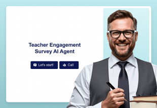 Teacher Engagement Survey AI Agent Template Thumbnail