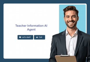 Teacher Information AI Agent Template Thumbnail