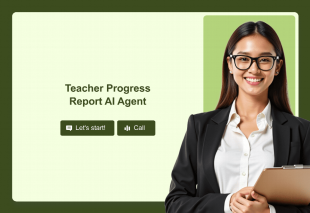 Teacher Progress Report Assistant Template Thumbnail