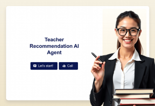 Teacher Recommendation AI Agent Template Thumbnail