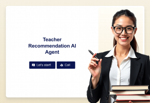 Teacher Recommendation AI Agent Template Thumbnail