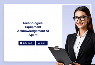 Technological Equipment Acknowledgement AI Agent Template Thumbnail