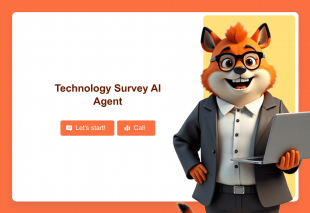 Technology Survey AI Agent Template Thumbnail