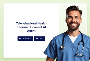 Telebehavioral Health Informed Consent AI Agent Template Thumbnail