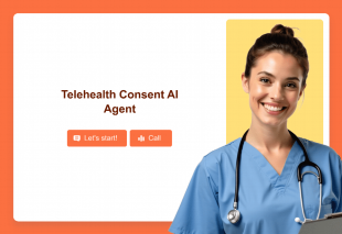 Telehealth Consent AI Agent Template Thumbnail