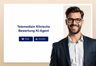 Telemedizin Klinische Bewertung KI-Agent Template Thumbnail