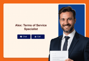 Terms of Service Agreement AI Agent Template Thumbnail