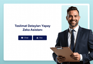 Teslimat Detayları Yapay Zeka Asistanı Thumbnail