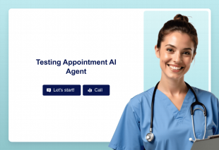 Testing Appointment AI Agent Template Thumbnail