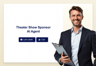 Theater Show Sponsor AI Agent Template Thumbnail