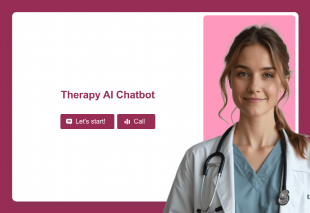 Therapy AI Chatbot Template Thumbnail