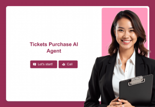 Tickets Purchase AI Agent Template Thumbnail