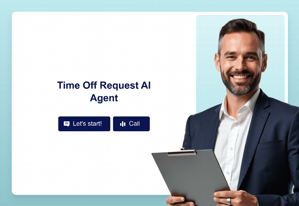 Time Off Request AI Agent Template | Jotform