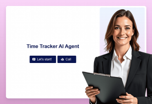 Time Tracker AI Agent Template Thumbnail