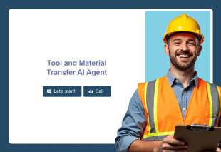 Tool and Material Transfer AI Agent Template Thumbnail
