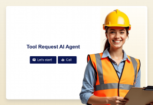 Tool Request AI Agent Template Thumbnail