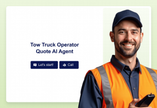 Tow Truck Operator Quote AI Agent Template Thumbnail