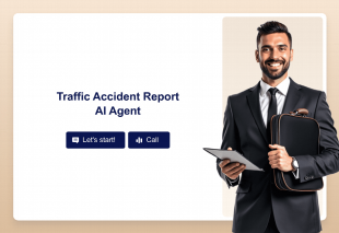Traffic Accident Report AI Agent Template Thumbnail