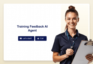 Training Feedback AI Agent Template Thumbnail