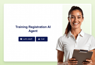 Training Registration AI Agent Template Thumbnail