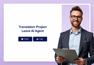 Translation Project Leave AI Agent Template Thumbnail