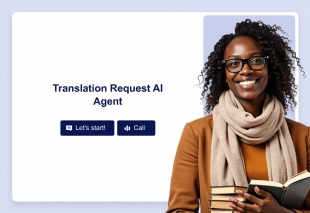 Translation Request AI Agent Template Thumbnail