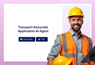 Transport Associate Application AI Agent Template Thumbnail