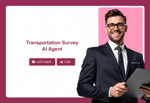 Transportation Survey AI Agent Template Thumbnail