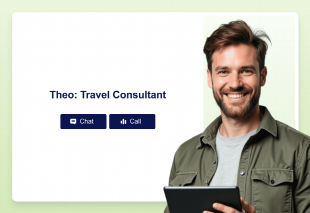 Travel Application AI Agent Template Thumbnail