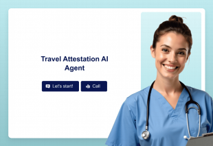Travel Attestation AI Agent Template Thumbnail