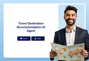 Travel Destination Recommendation AI Agent Template Thumbnail
