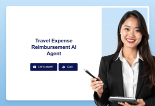 Travel Expense Reimbursement AI Agent Template Thumbnail