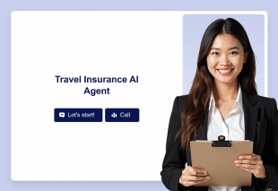Travel Insurance AI Agent Template Thumbnail