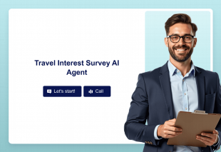 Travel Interest Survey AI Agent Template Thumbnail