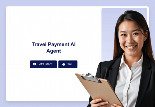 Travel Payment AI Agent Template Thumbnail