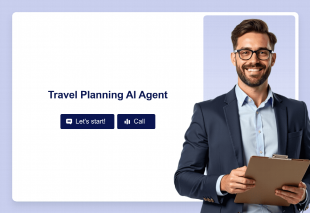 Travel Planning AI Agent Template Thumbnail
