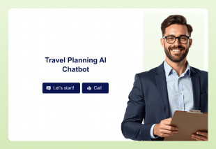 Travel Planning AI Chatbot Template Template Thumbnail