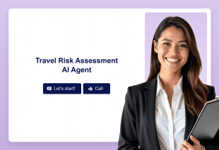Travel Risk Assessment AI Agent Template Thumbnail