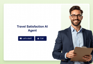 Travel Satisfaction AI Agent Template Thumbnail