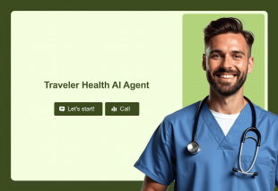 Traveler Health AI Agent Template Thumbnail