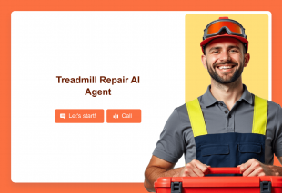 Treadmill Repair AI Agent Template Thumbnail