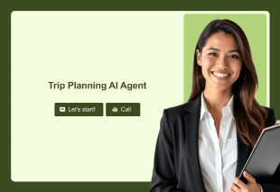 Trip Planning AI Agent Template Thumbnail