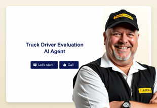 Truck Driver Evaluation AI Agent Template Thumbnail