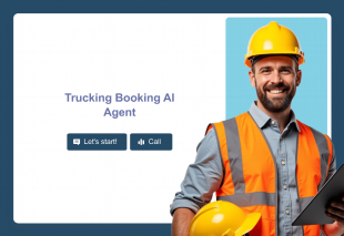 Trucking Booking AI Agent Template Thumbnail