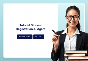 Tutorial Student Registration AI Agent Template Thumbnail