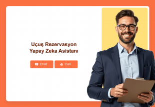 Uçuş Rezervasyon Yapay Zeka Asistanı Thumbnail