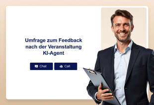 Umfrage zum Feedback nach der Veranstaltung KI-Agent Thumbnail