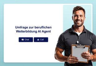 Umfrage zur beruflichen Weiterbildung AI Agent Thumbnail